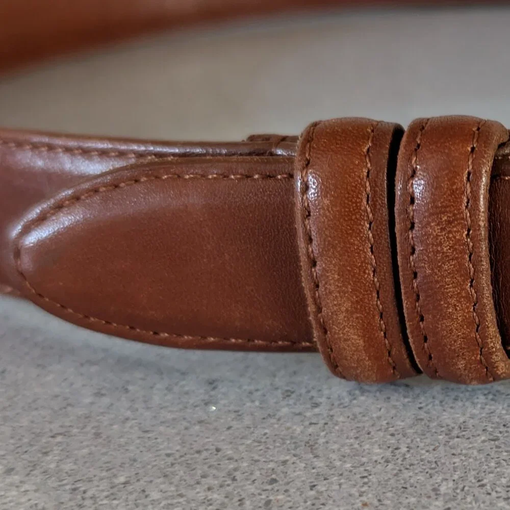 Coach British Tan Leather Belt - Picture 6 of 8
